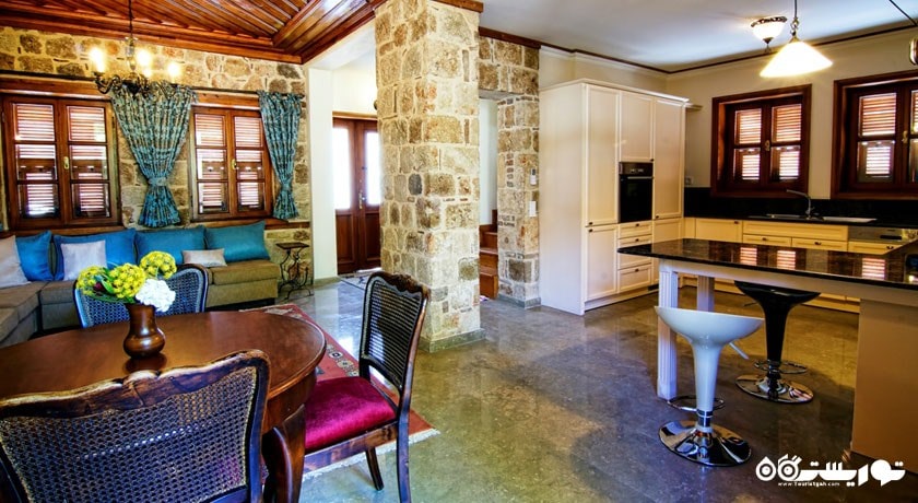 نمای آشپزخانه ویلا